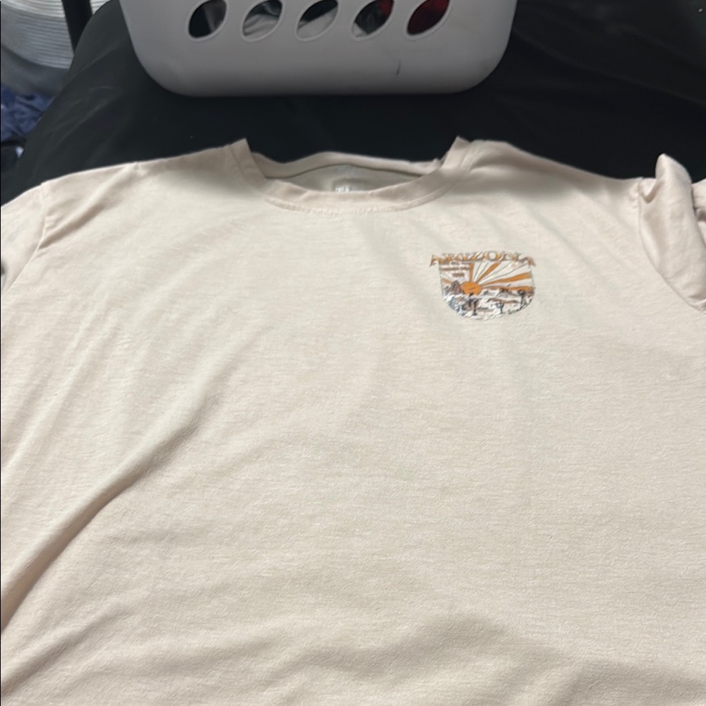 Cream Graphic T-Shirt
